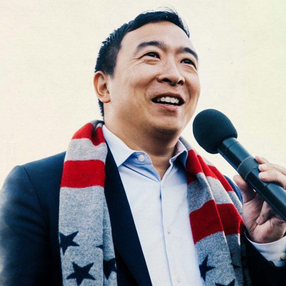 Andrew Yang Speaking Fee Booking Agent Contact Info Caa Speakers