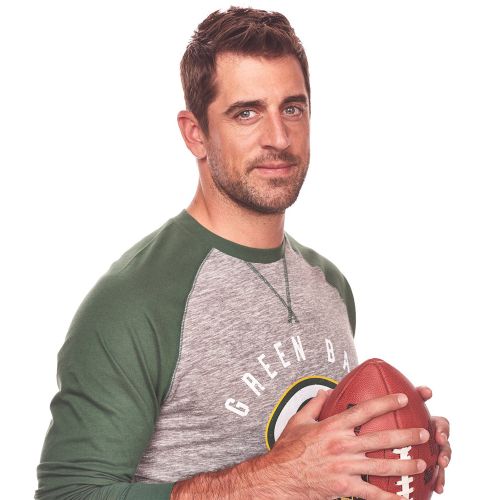 aaron rodgers shirt off