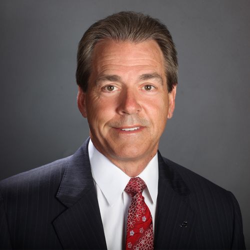 Nick Saban Speaking Fee Booking Agent Contact Info